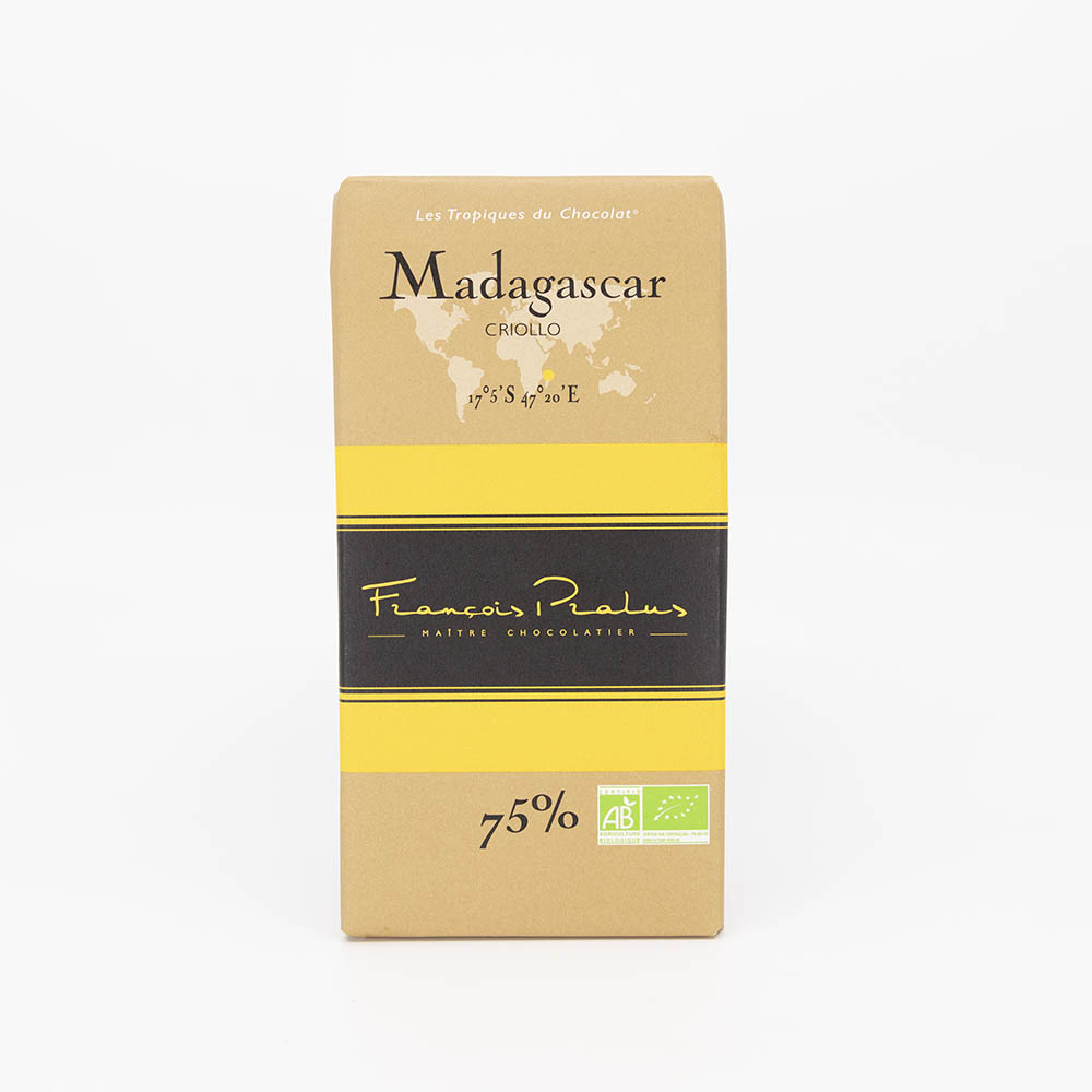 Pralus Madagascar тёмный шоколад 75%