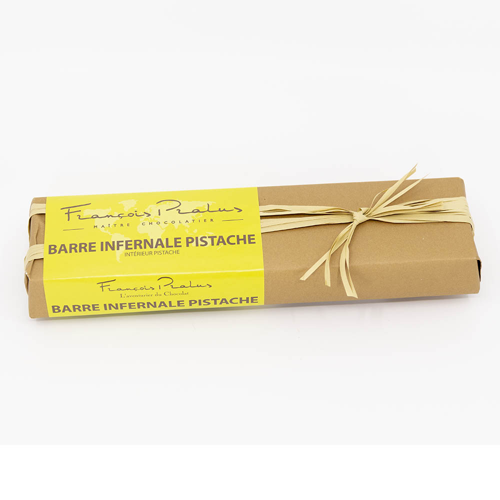 Pralus Barre Infernale фисташковый шоколадный батончик