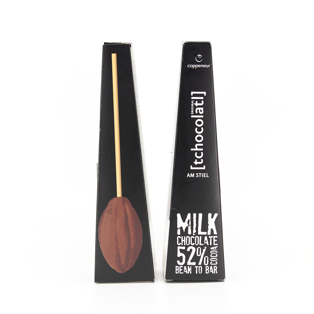 Coppeneur milk chocolate on a stick, 52%