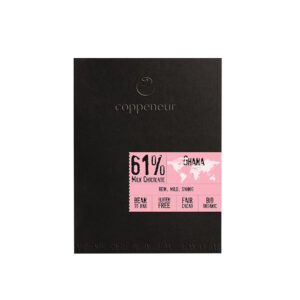 Coppeneur milk chocolate Ghana 61%, 50g