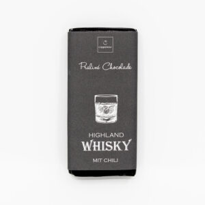 Coppeneur Highland Whisky, praline dark chocolate, 75g