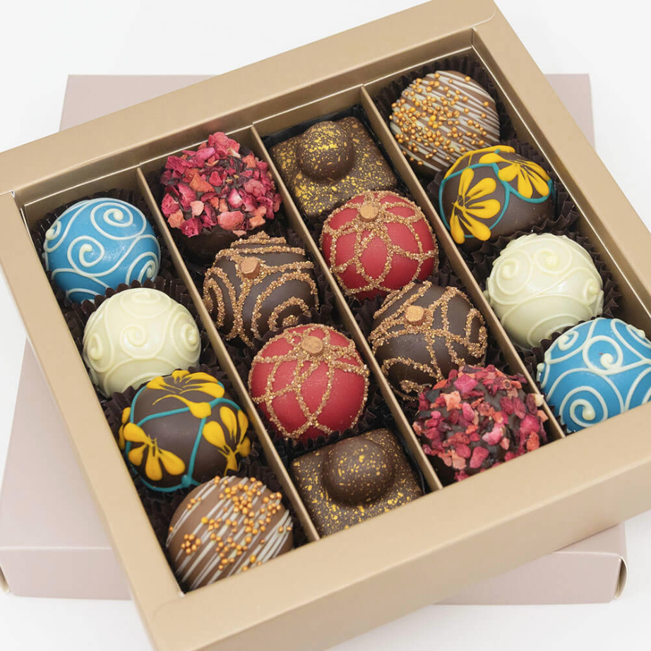 Christmas chocolate box 16 truffles