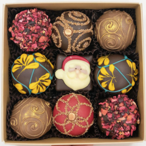 Christmas Chocolate Box 9 truffles
