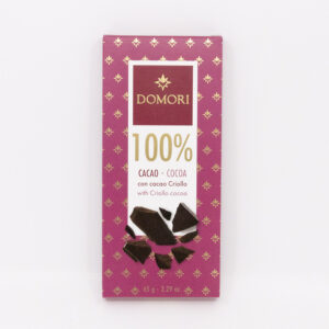 Domori 100% tume šokolaad, Criollo