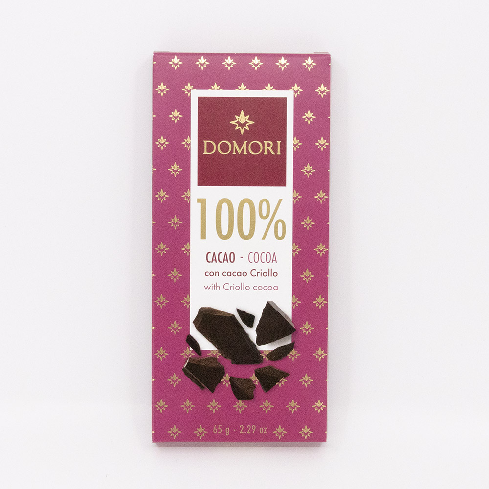 Domori 100% tume šokolaad, Criollo